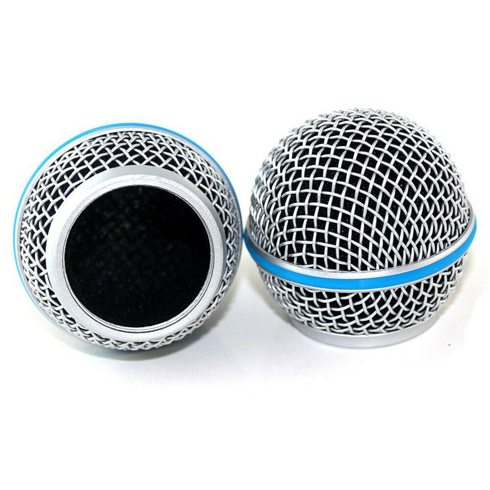 2 Pack RK265G Microphone Grille for Shure Beta 58A wired and Wireless Microphone