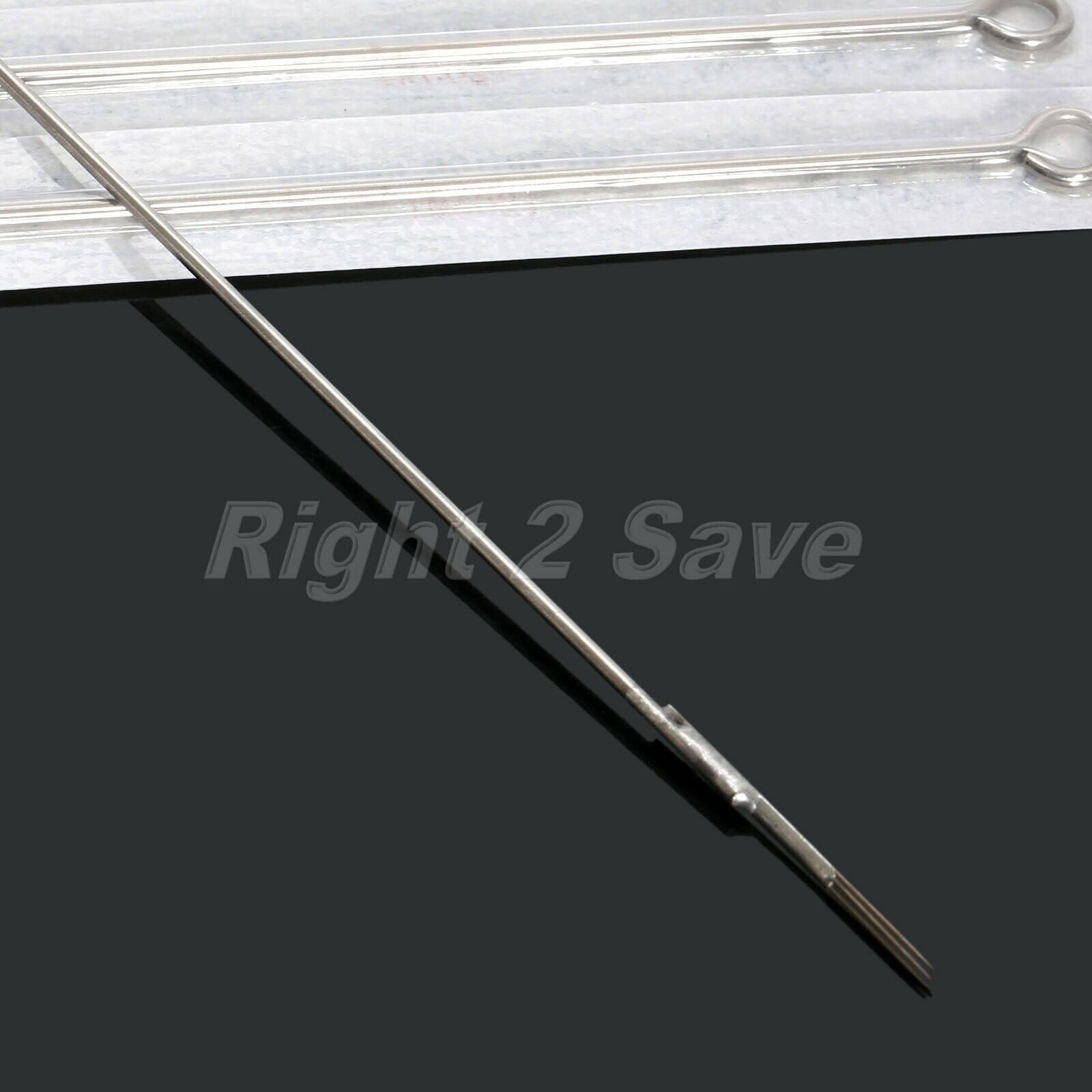 10pcs 5M1 Tattoo Needles Pro Stainless Steel Sterilized Round Liner Machine