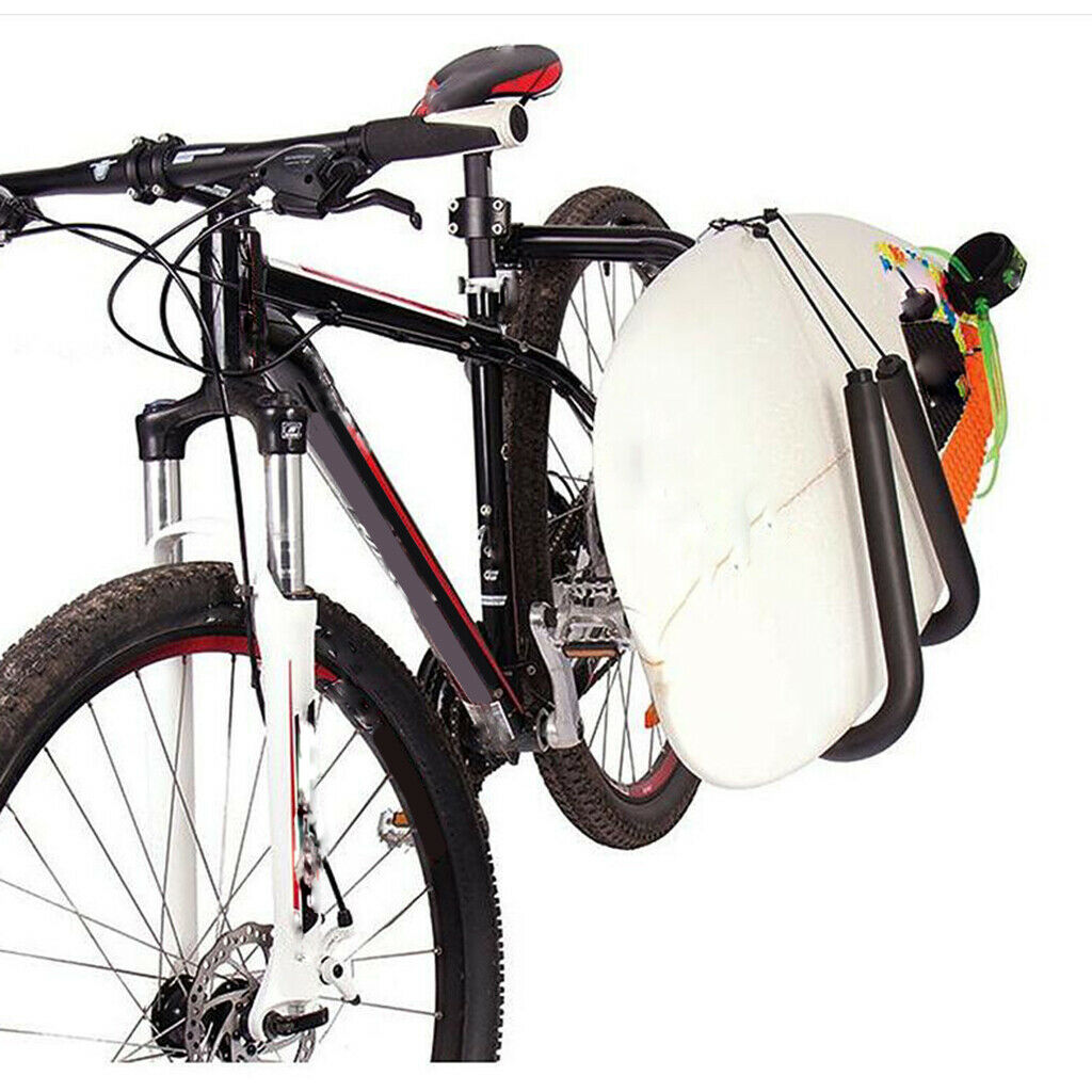 Practical Bike Surfboard Rack Bicycle Boogeyboard Surfing Side Carrier Clamp
