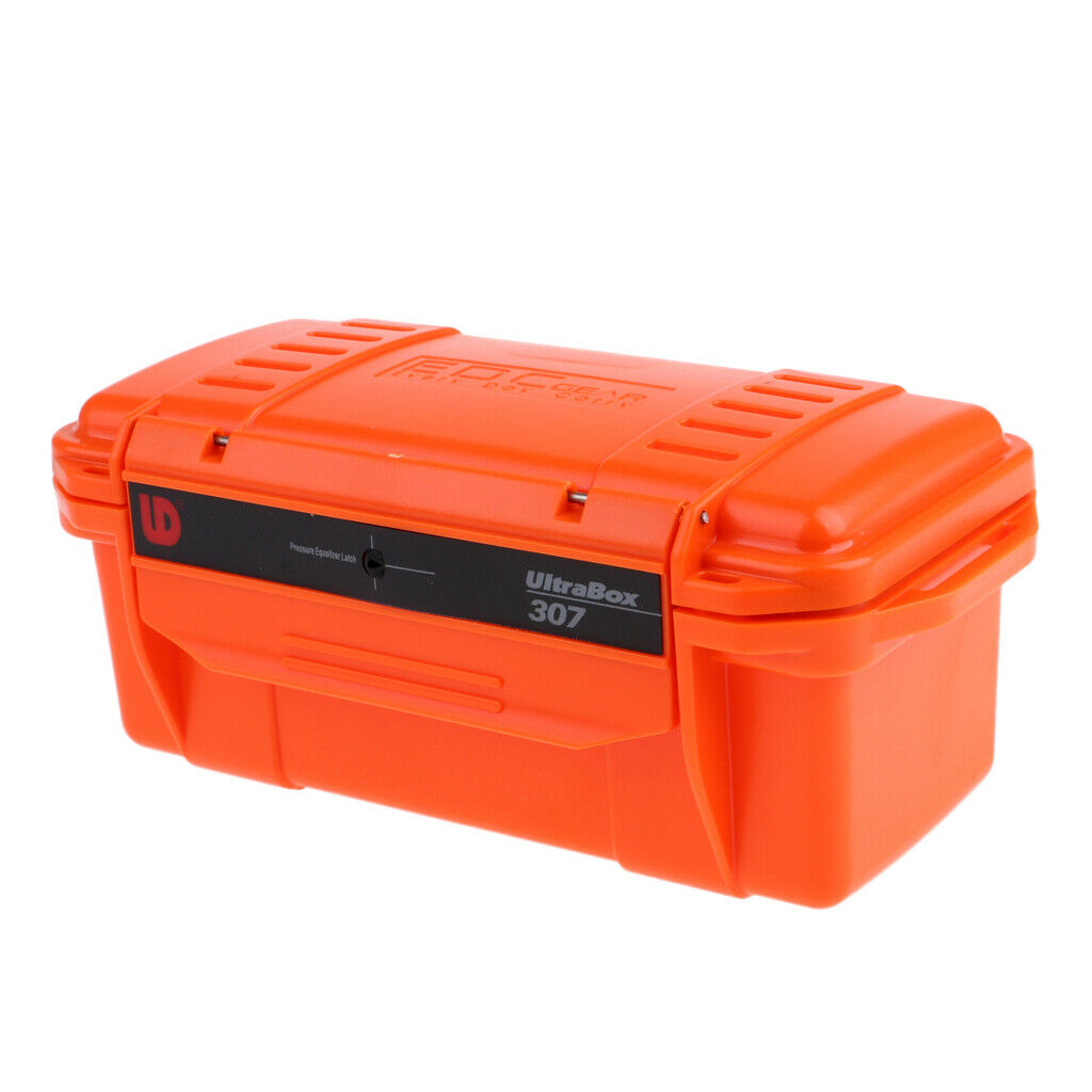 2 Pieces Outdoor Shockproof Storage Airtight Survival Seal Case Camping Box