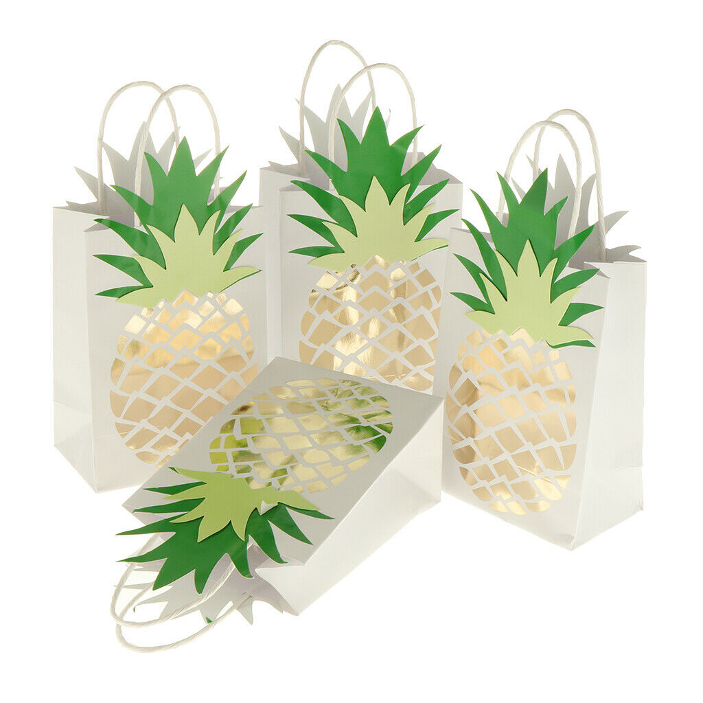 4pcs Gift Bags with Handle Tote Bags Wedding Favors