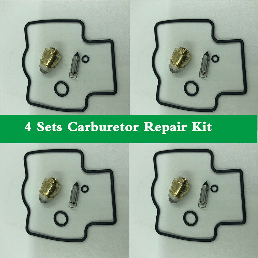 4 Sets Carburetor Repair Carb Rebuild Kit For KAWASAKI ZX-6R ZX600F 1995-1997