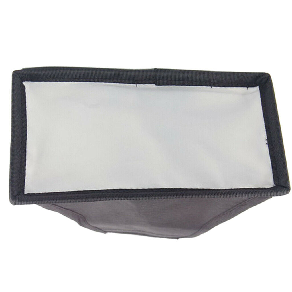 8x15cm Digital SLR Camera Flash SoftBox Diffuser Portable Foldable Universal