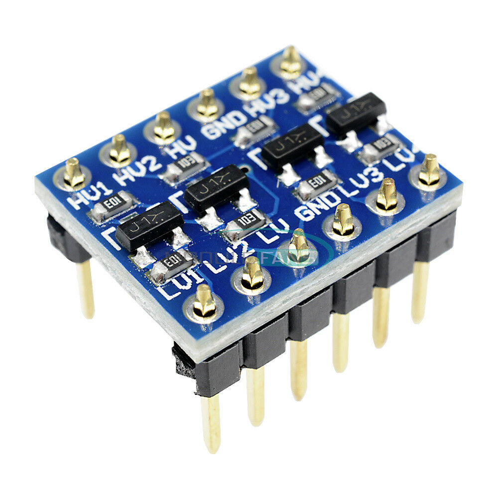 5PCS 4-Channel 5V to 3.3V IIC I2C Logic Level Converter Bi-Directional Module