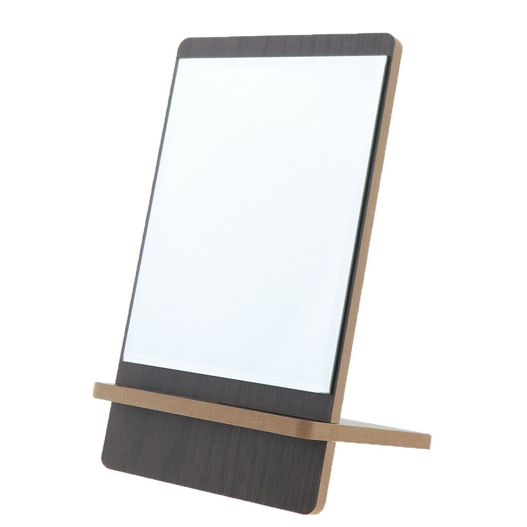 Tabletop Makeup Folding Mirror Detachable Bathroom Cosmetic Shaving Mirror L