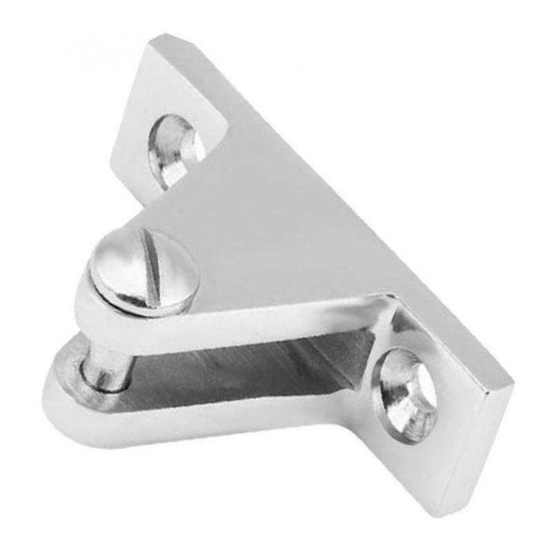 Boat Cover/ Canopy Fitting 90 Degree Straight Deck Hinge 316 Stainless Steel