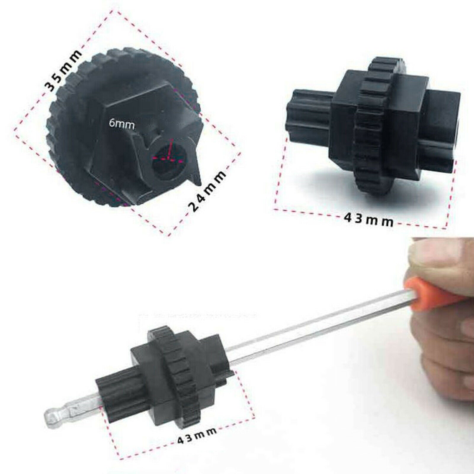 2 In 1 Bike Crank  Removal Crank-arm Tool Bottom Bracket  Remover