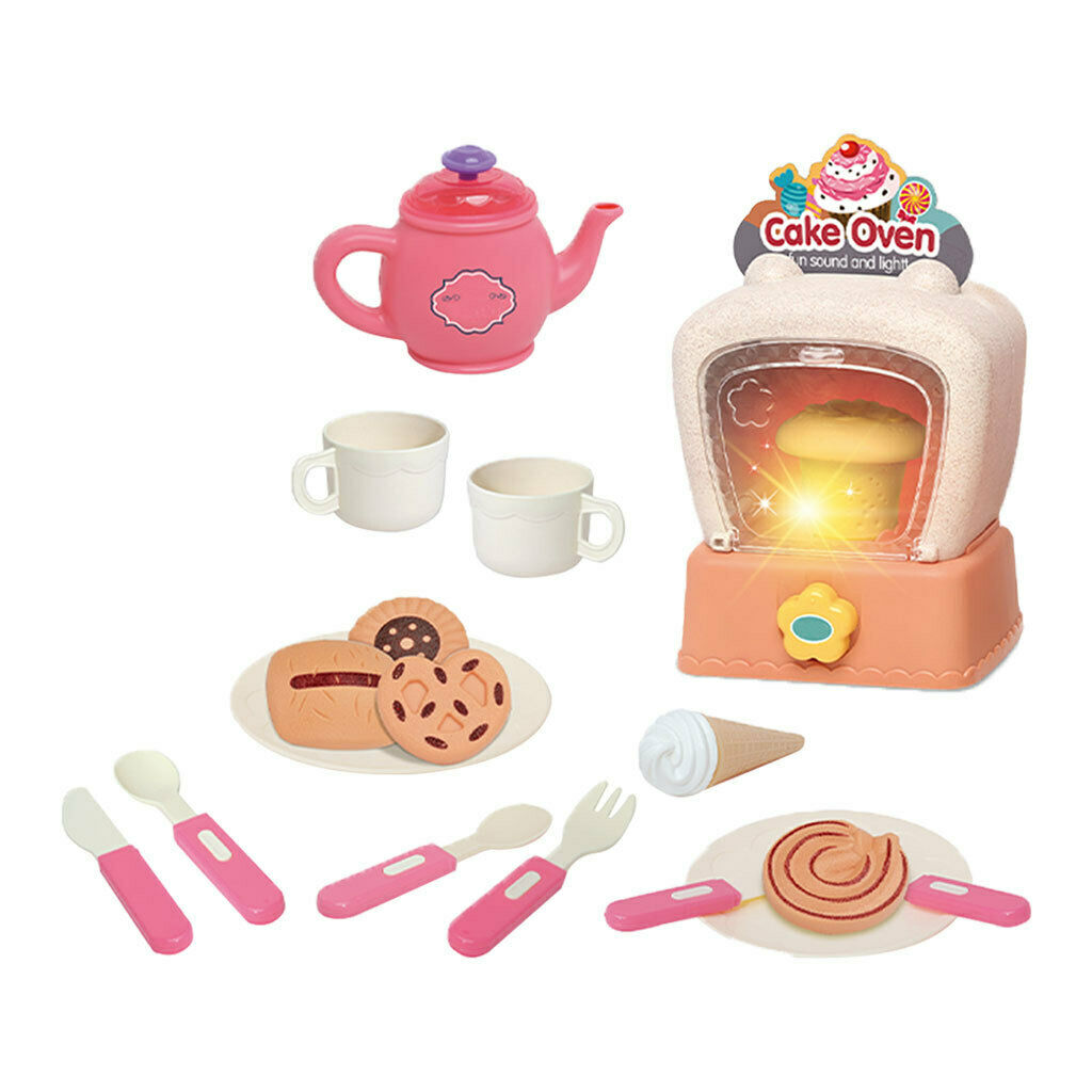 Electric Bread Maker Machine Play Food Baking Pretend Play Toys Play Set