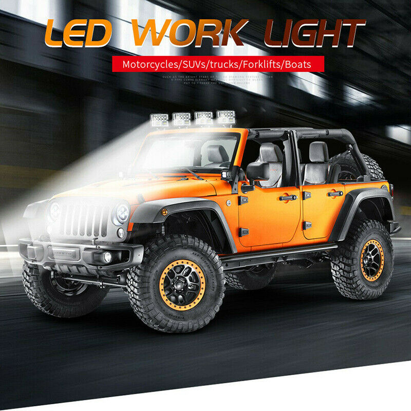 4 Inch 78W LED Work Light 12V 24V Off Road Flood Spot Lamp For Car/Truc N Jf XC