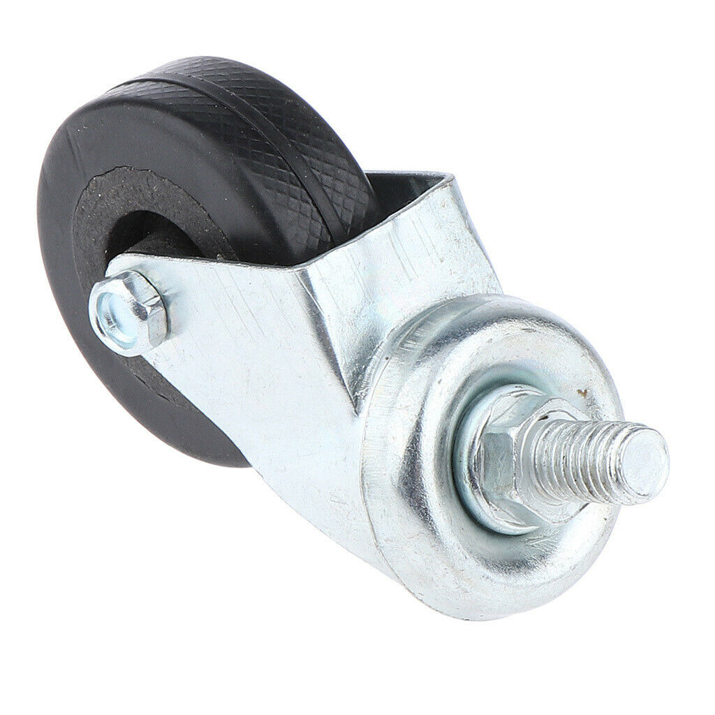 5pcs Smooth Universal Replacement Casters Office Salon Chair Caster Wheels B