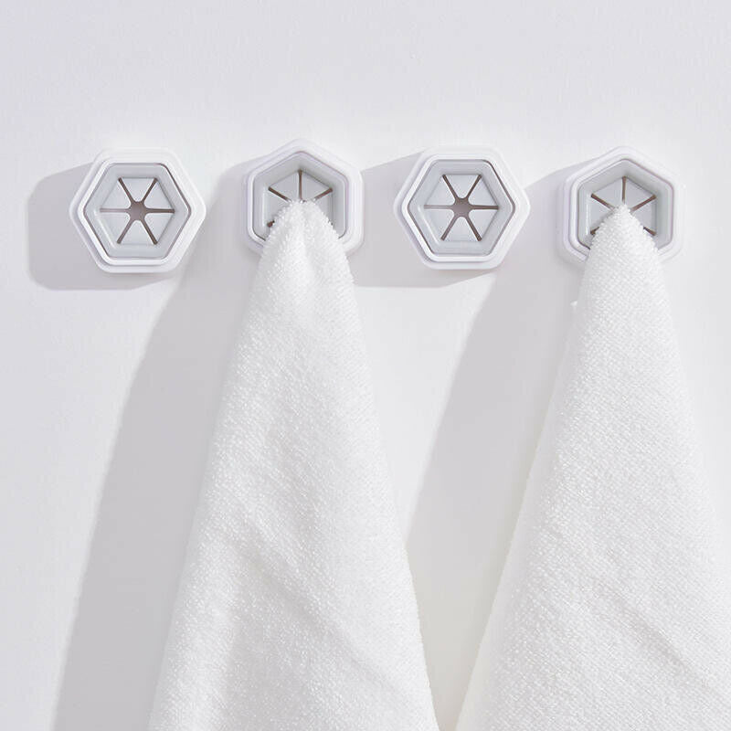 2pcs Towel Holder Kitchen Storage Hooks Sucker Wall Tool  Hanger Ra.l8