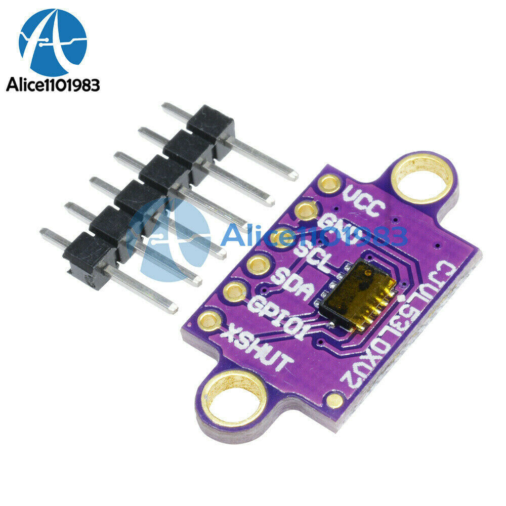 5PCS VL53L0X Time-of-Flight Distance Sensor Breakout GY-VL53L0XV2 Module