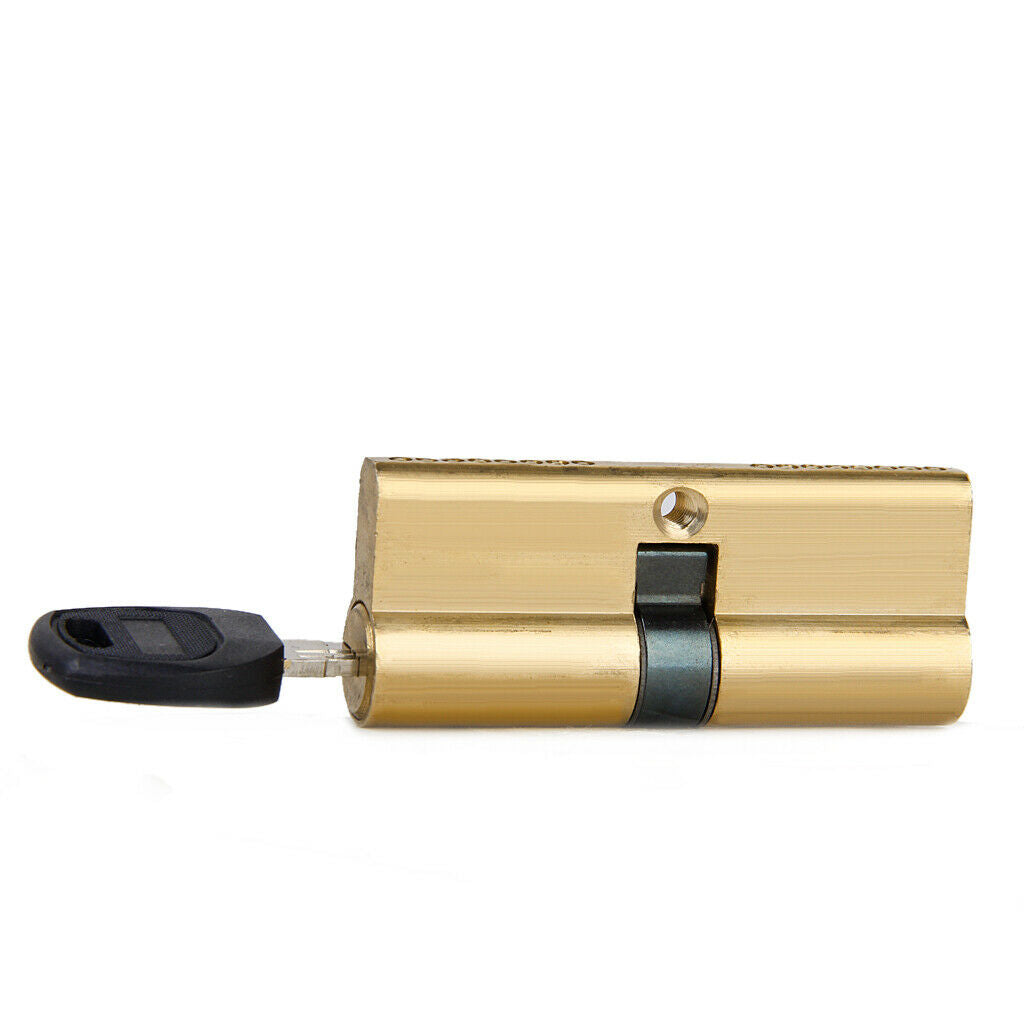 65MM 32.5/32.5 75MM 37.5/37.5 Brass Key Cylinder Door Lock Barrel with 7 key