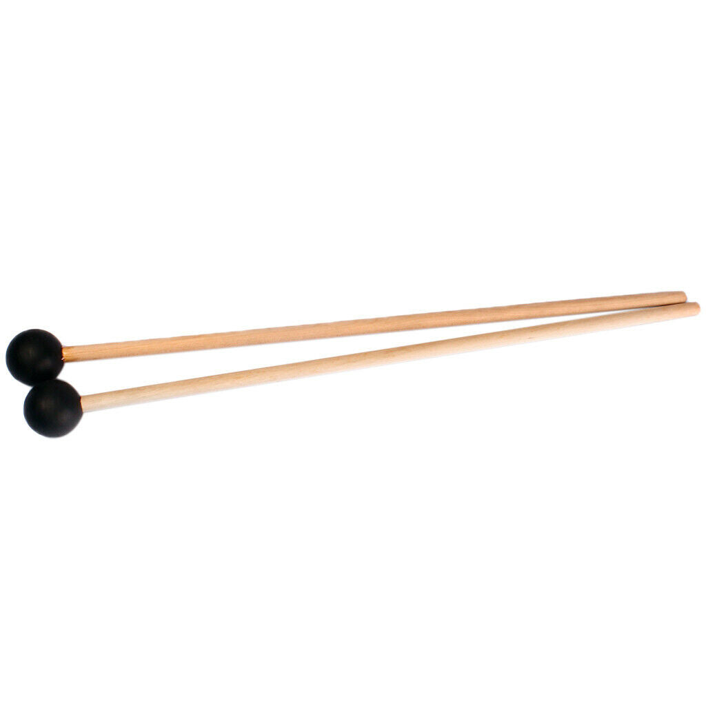 1 Pair Glockenspiel Xylophone Beaters Plastic Head Mallets Sticks Beater