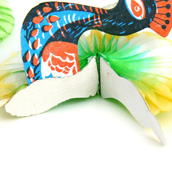 Generic Colorful Peacock Cocktail Drink Fruit Cake Sticks Pack of 50
