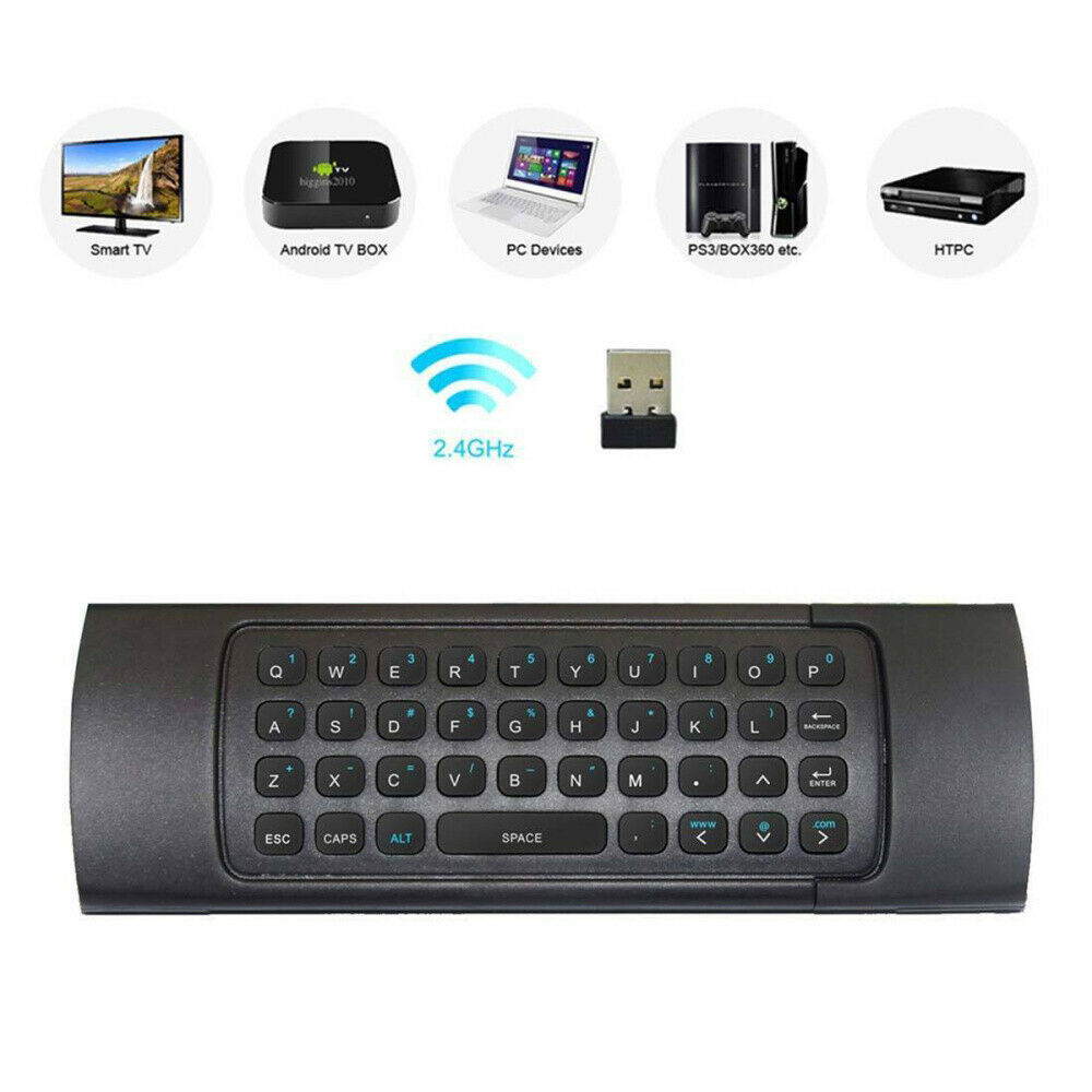 2.4GHz Wireless Air Fly Mouse Keyboard Remote Control For PC Android Box TV MX3