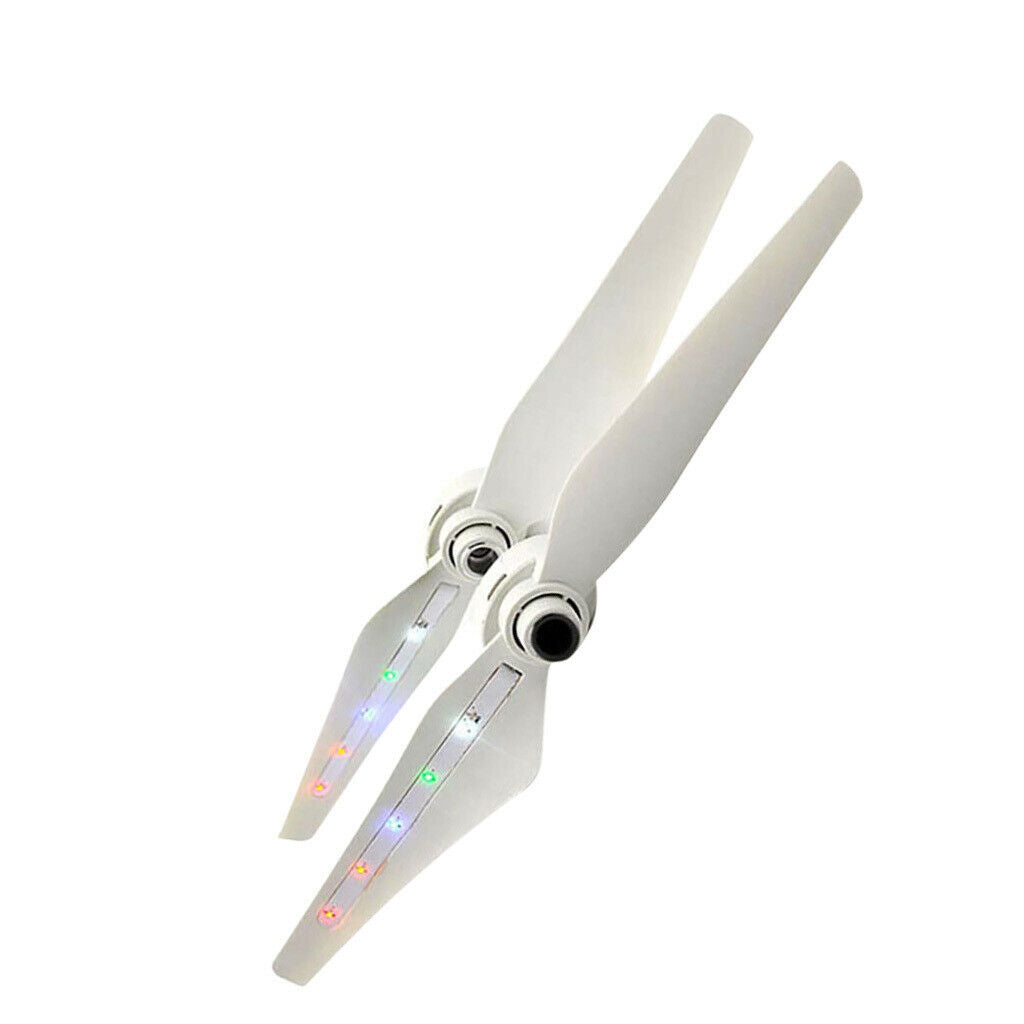4pcs CW CCW LED Propellers with USB Charger for DJI Phantom 3 Serise RC Drone