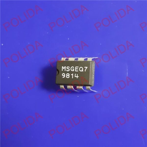 10PCS Band Graphic Equalizer IC MIXED DIP-8 MSGEQ7