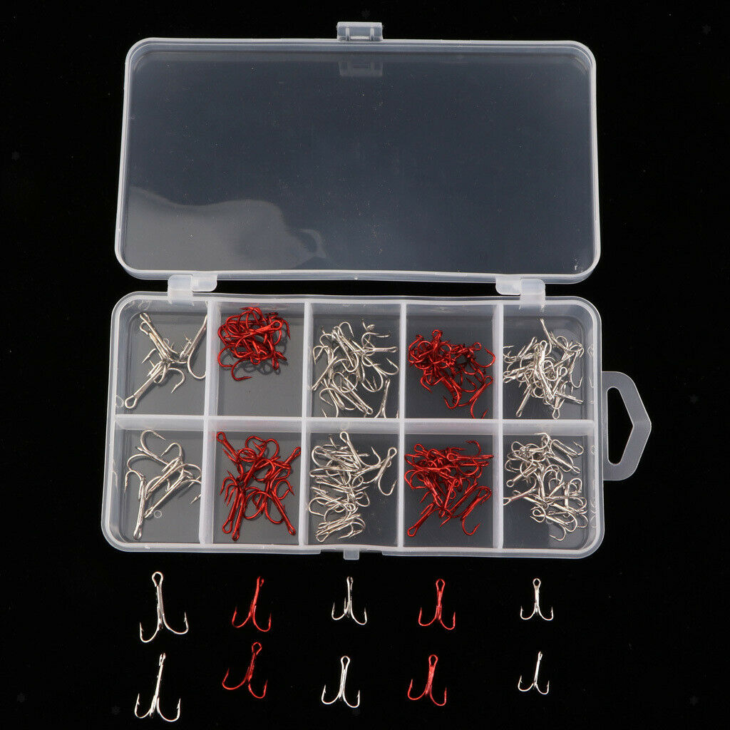 130x Sharp Lures Baits Accessories Saltwater Freshwater Lures Fishhooks Carbon