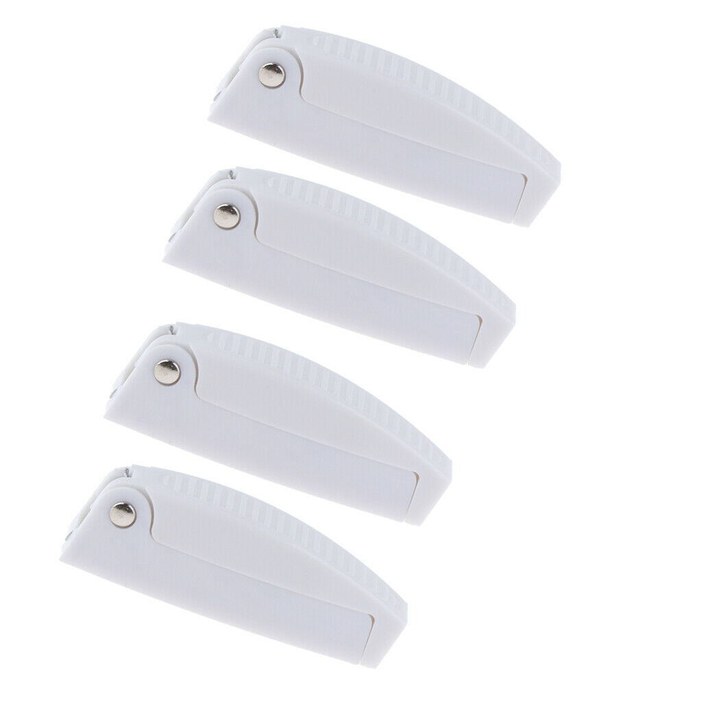 4xRV Plastic Baggage Door Catch Holder Motorhome Camper Trailer Travel Latch