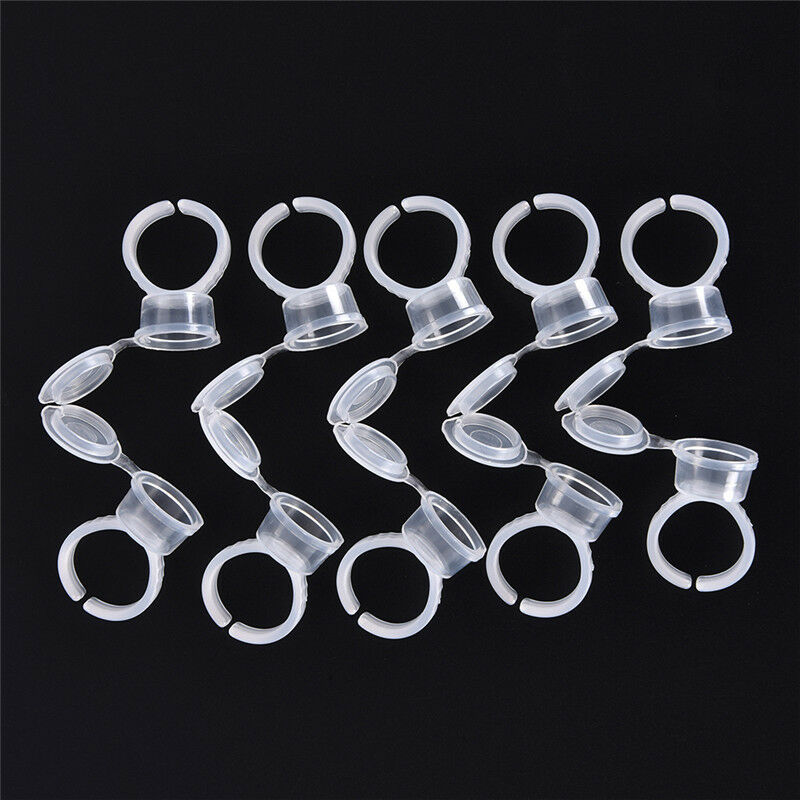 10X Pigment Tattoo Ink Cup Ring Holder Permanent Microblading Eyebrow Mak.l8