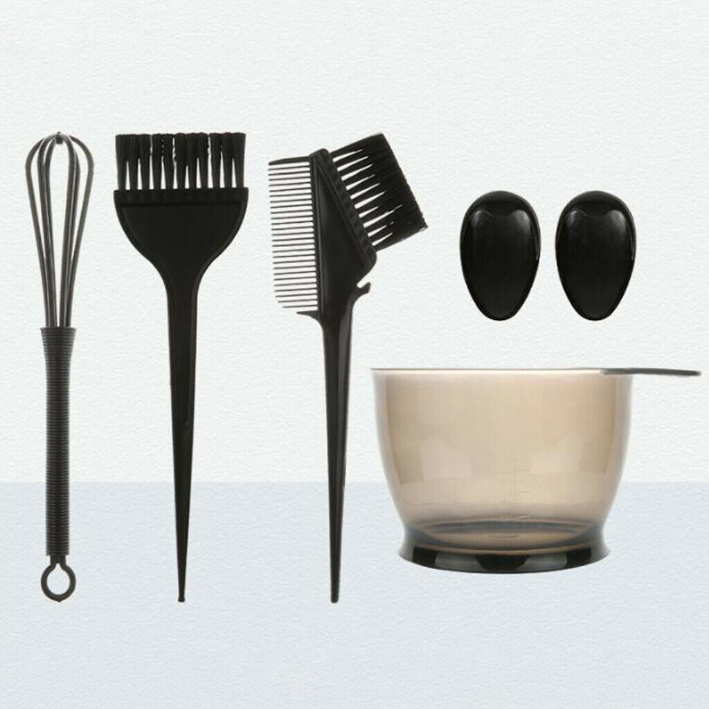 2 Sets Hair Coloring Brush and Bowl Set Hair Color Hair Dying Applicator