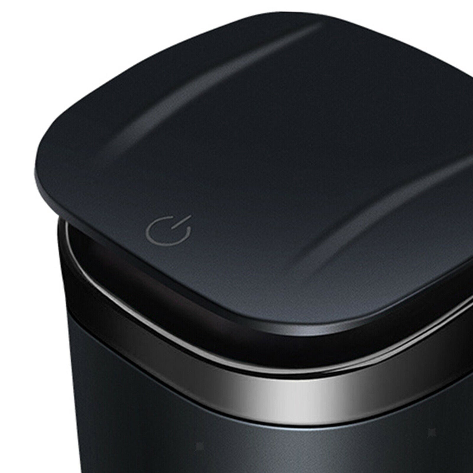 Car Ashtray Removable with Lid Indicator for Car Home Travel Black