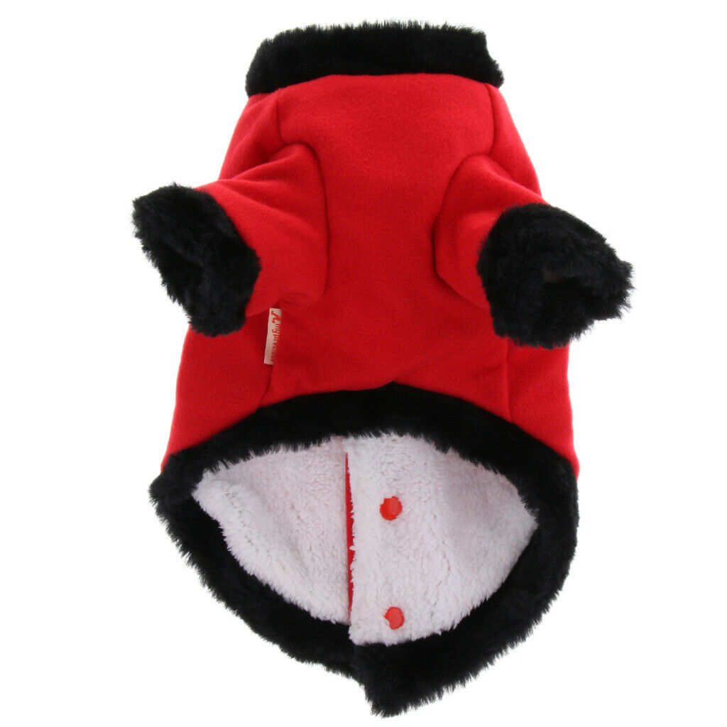 Red Chinese Style New Year Festive Dog Tang Suit Two Legged Jumpsuit M