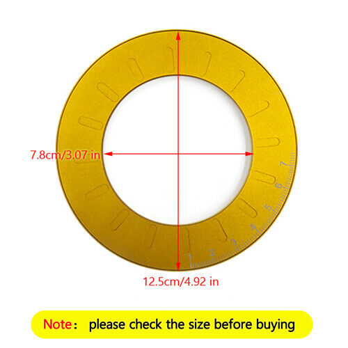 Adjustable Stainless Steel Woodworking Measuring Ruler Circle Drawing Tool