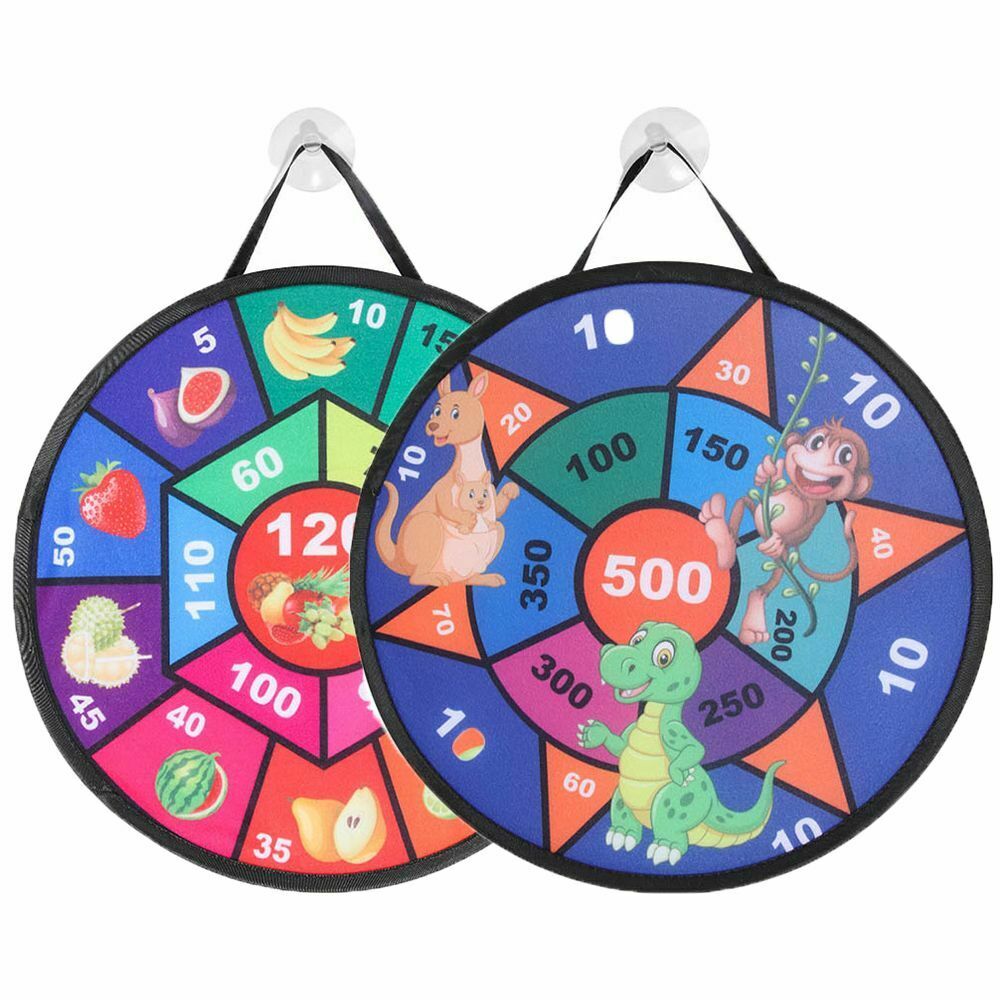 Kids Wall-Mounted Outdoor Sports Sticky Ball Throwing Target Dart Board Game