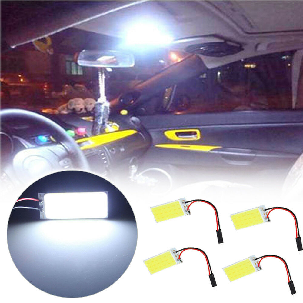 4x White 36-COB LED Panel HID Bulb best Car Vehicle Interior light For Chevrolet