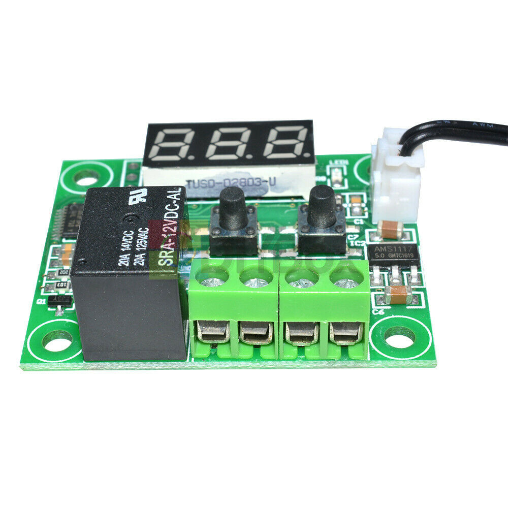 -50-110°C W1209 Digital thermostat Temperature Control Switch 12V + sensor