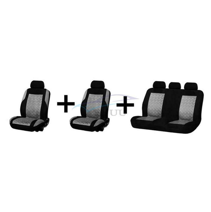 1 Set Grey Anti-stain Car Stylish Seat Cushion Protector For sedan SUV Truck Van
