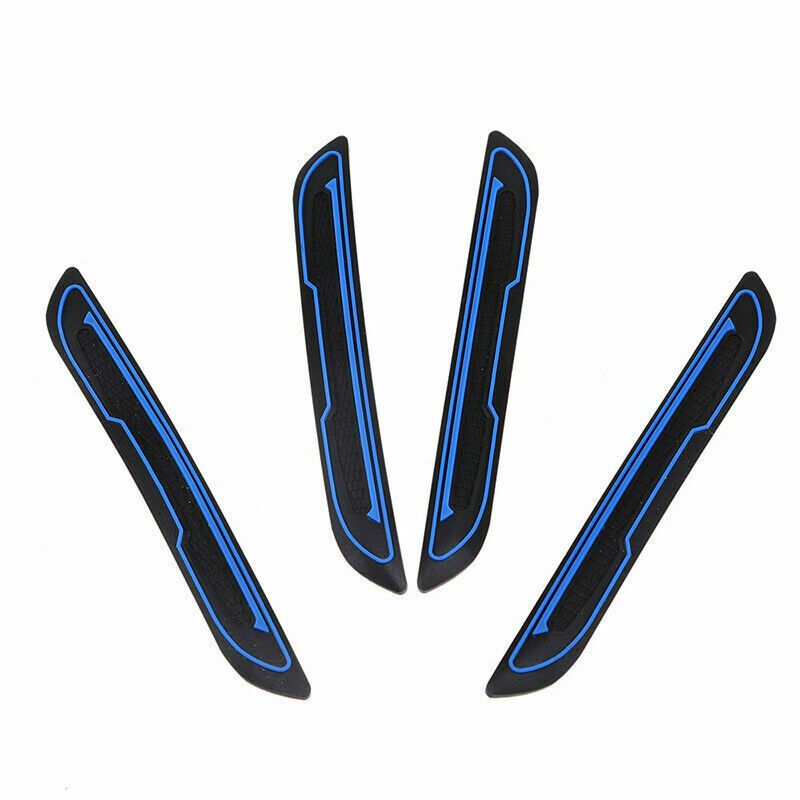 4PCS Car SUV Body Door Side Anti-Collision Protector Strips Decorative Stick Bar
