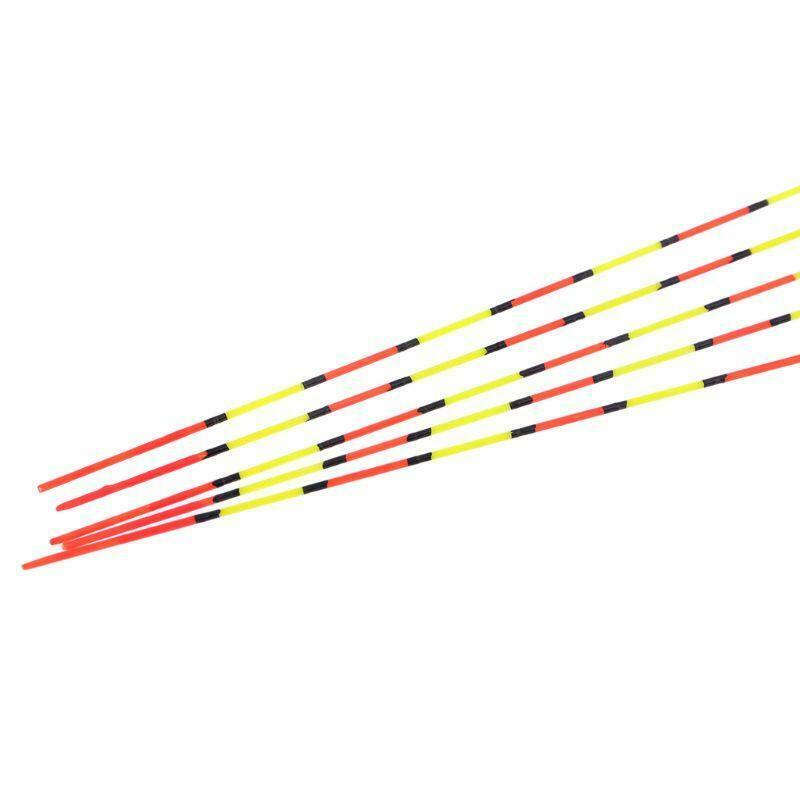 5 Pcs Fishing Float Night Luminuous Tackle Glow Stick Wood Accessories With Lead