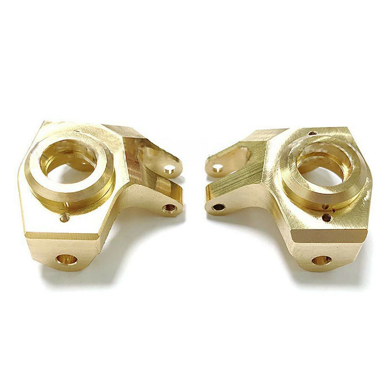 2x Brass Front Steering Knuckle for SCX10 II 90046 1/10 RC Rock Crawler Parts