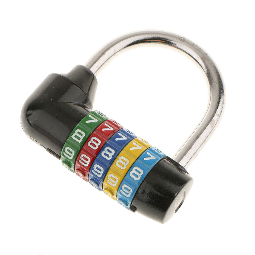 5-Digit Zinc Alloy Combination Lock Travel Luggage Bag Padlock Code Lock