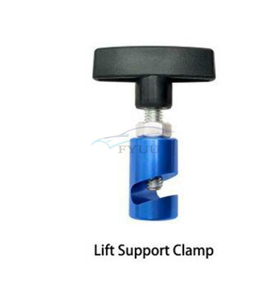 1PCS Car Aluminum Hood Tool Box Cover Luggage Lifting Support Clamp Bracket