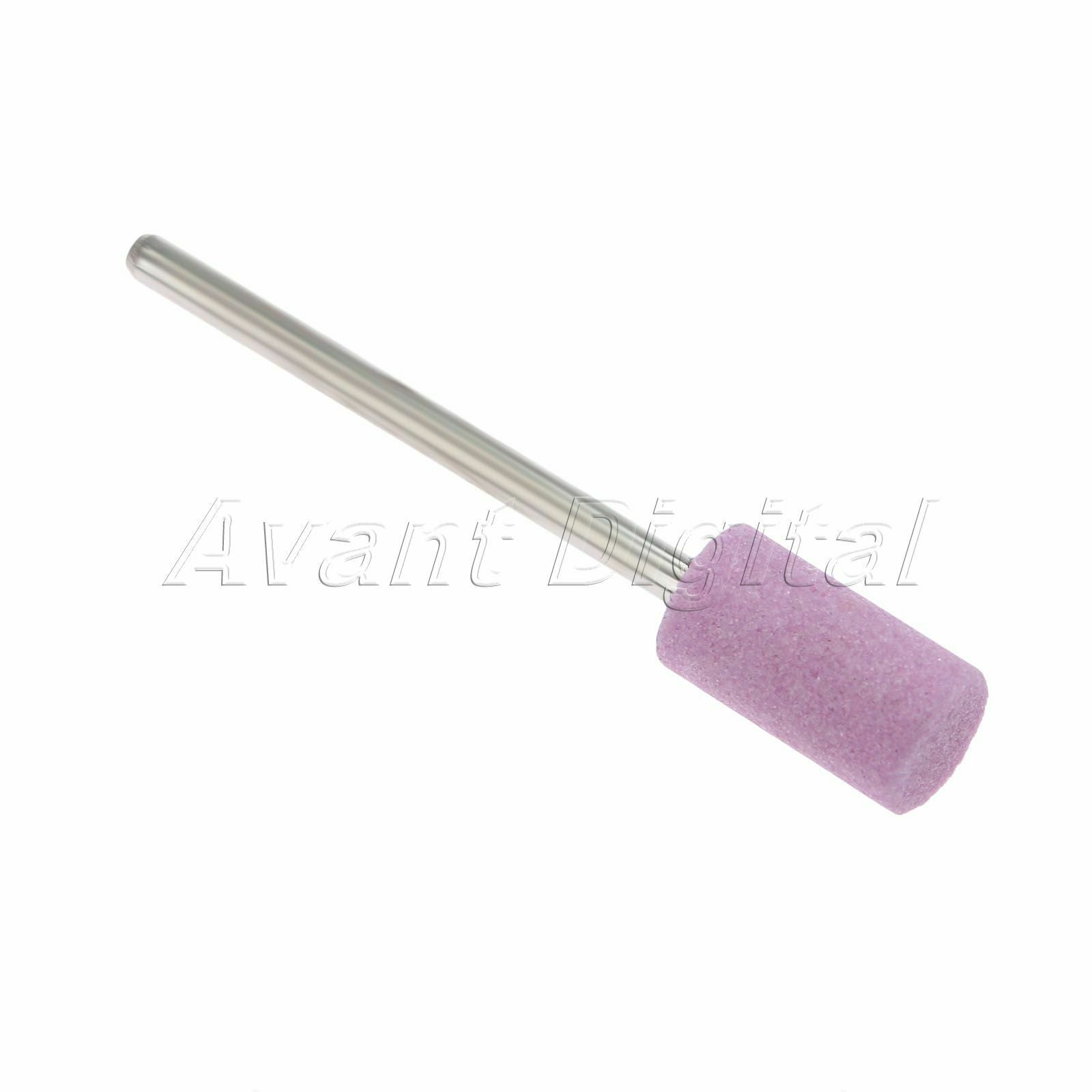 10x Red Corundum Abrasive Grinding Polishing Stone Rotary Tool Kit 2.35mm Shank