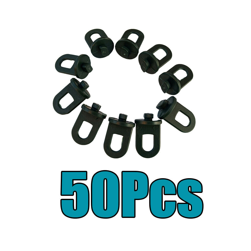 50pcs Plastic Greenhouse Hanging Hooks Flower Hangers Garden Gadgets Durable