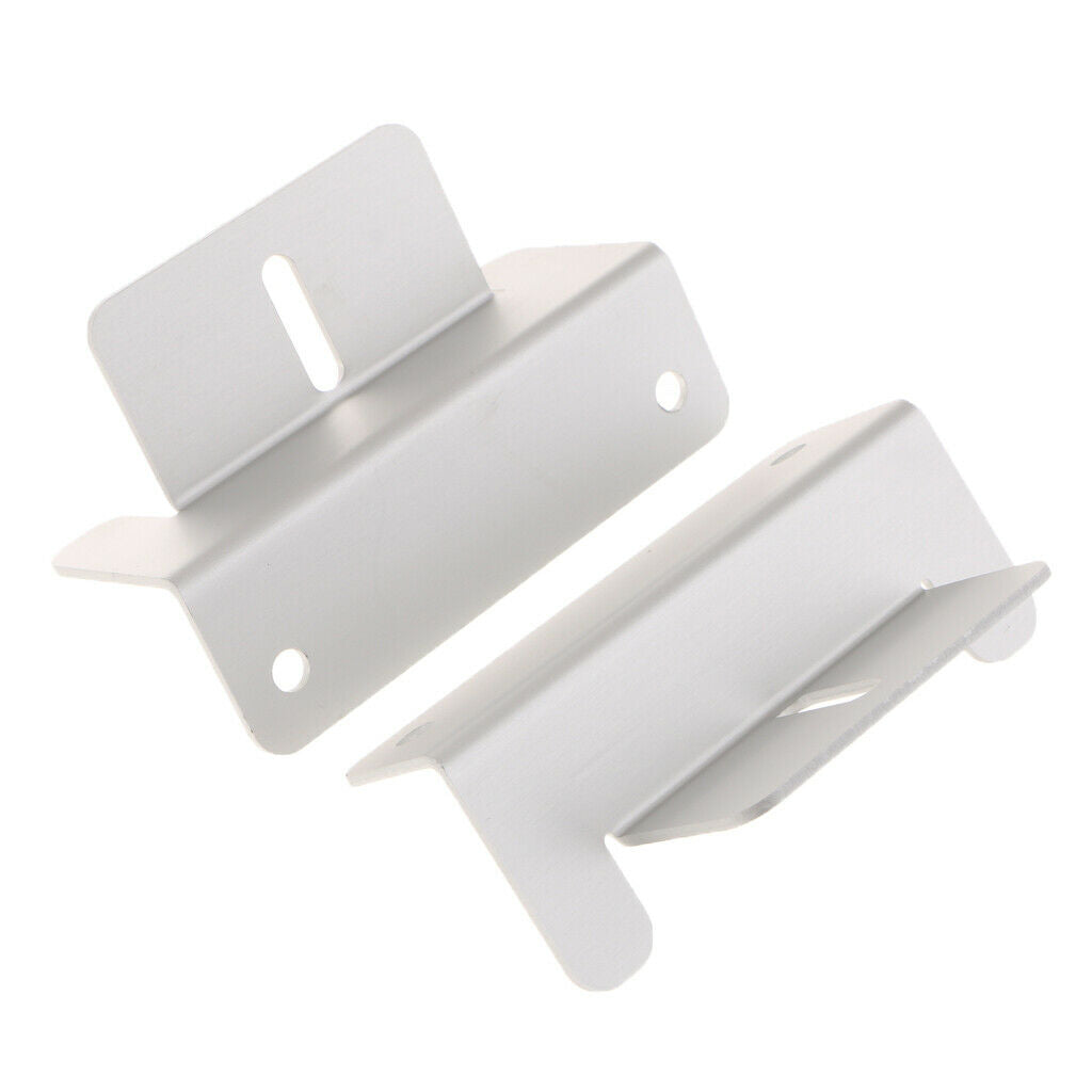 8 x Aluminum RV Boat Roof Solar Panel Mounting Z Type Brackets with 12 Bolts