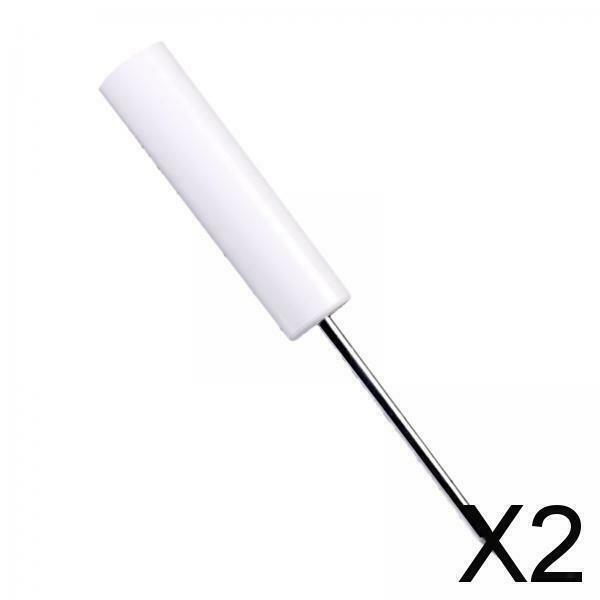 2X Fishing Rod Pole Holder Ground Stand PVC for Shore Fishing Fishing Supplies