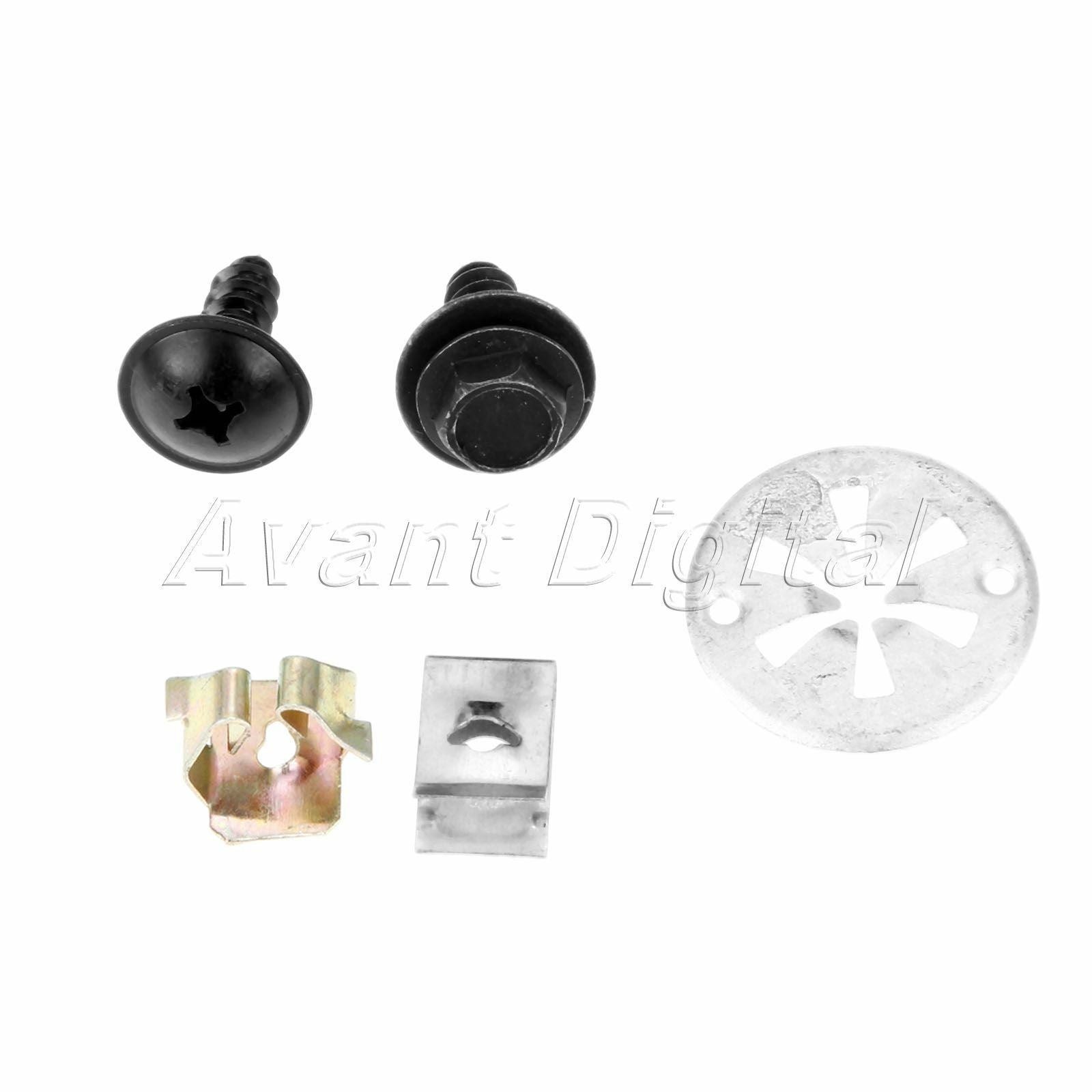 32PC/set of Undertray Cover Clips Screws Engine Bottom Splashguard Shield