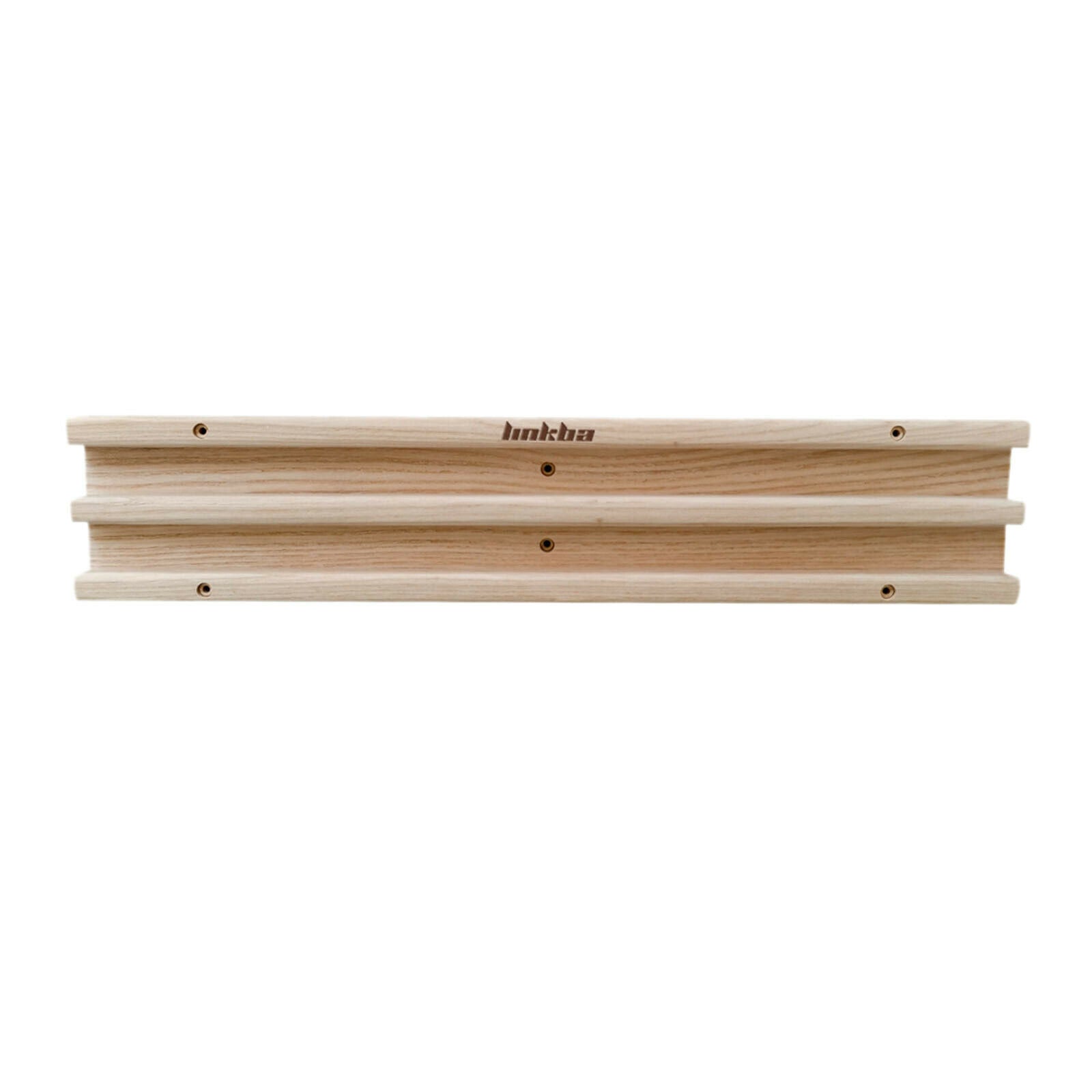 Wooden Climbing Hangboard Grip Trainer Screw-Mounted Hand Pull Up Board
