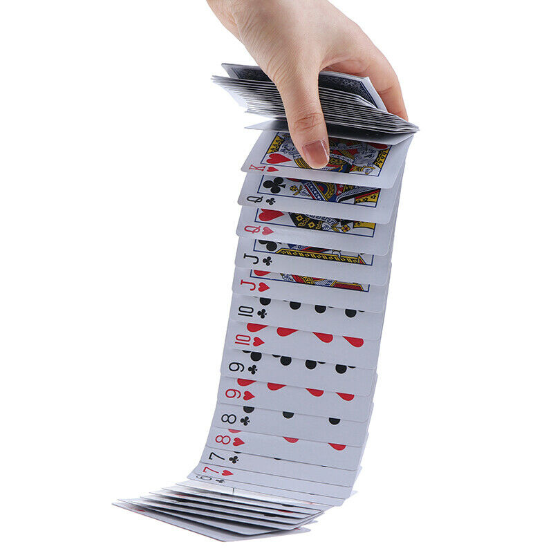 Magic Deck(Connection by Invisible Thread)Cards Prank Trick Prop Waterfall Po Rf