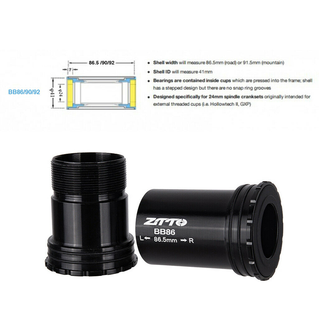 Bike Press Fit Bottom Bracket Universal Bicycle BB Components Bearing Rack