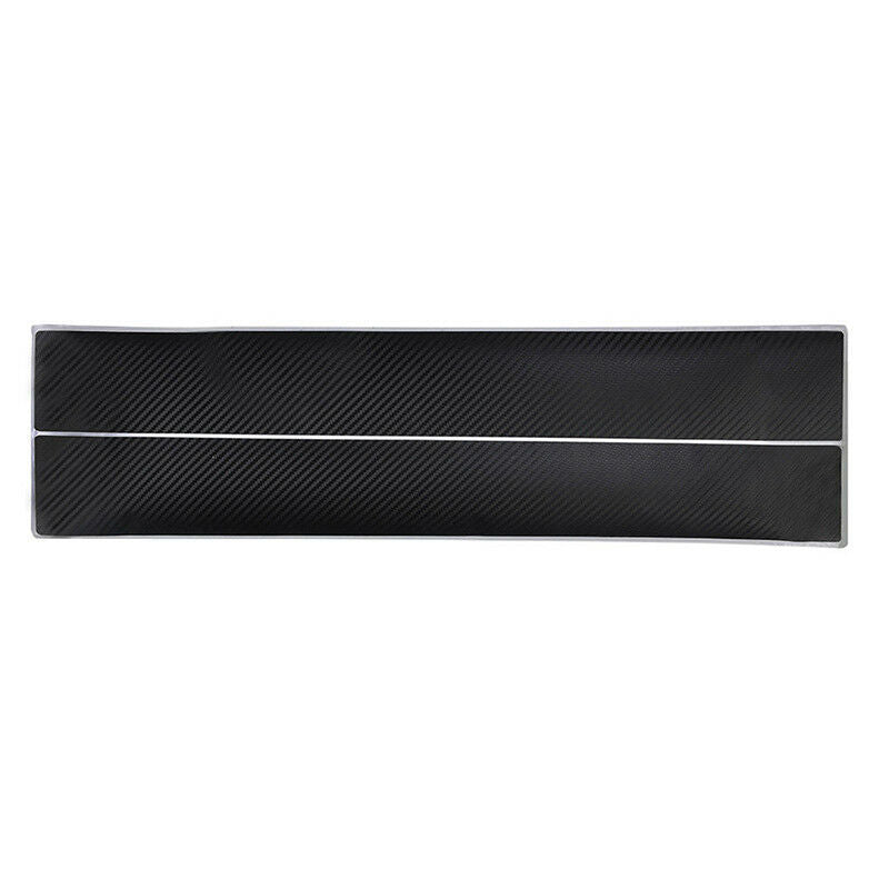 4pc Car Door Sill Scuff Carbon Fiber Stickers Welcome Pedal Protect Access.l8