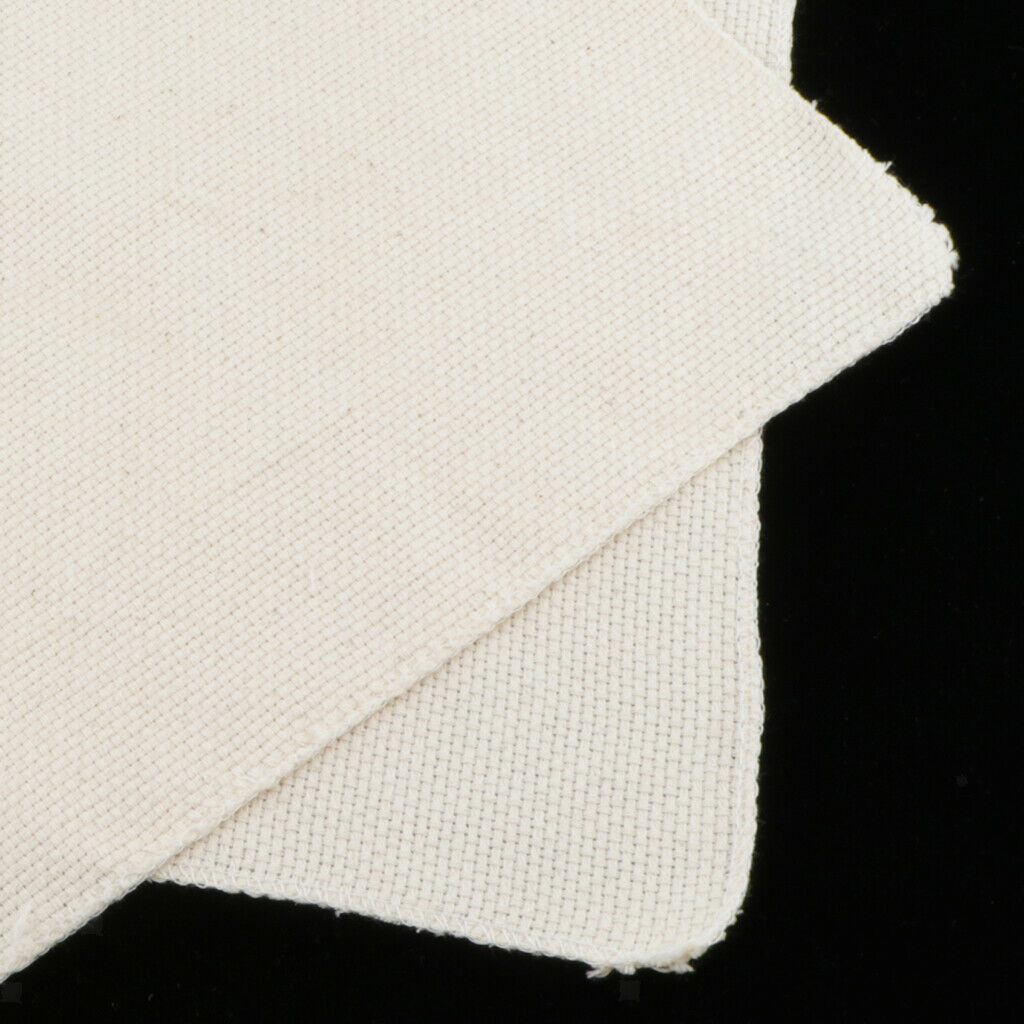 Cotton Monk's Cloth Classic Reserve Aida Cloth DIY Punch Needle Sewing Craft
