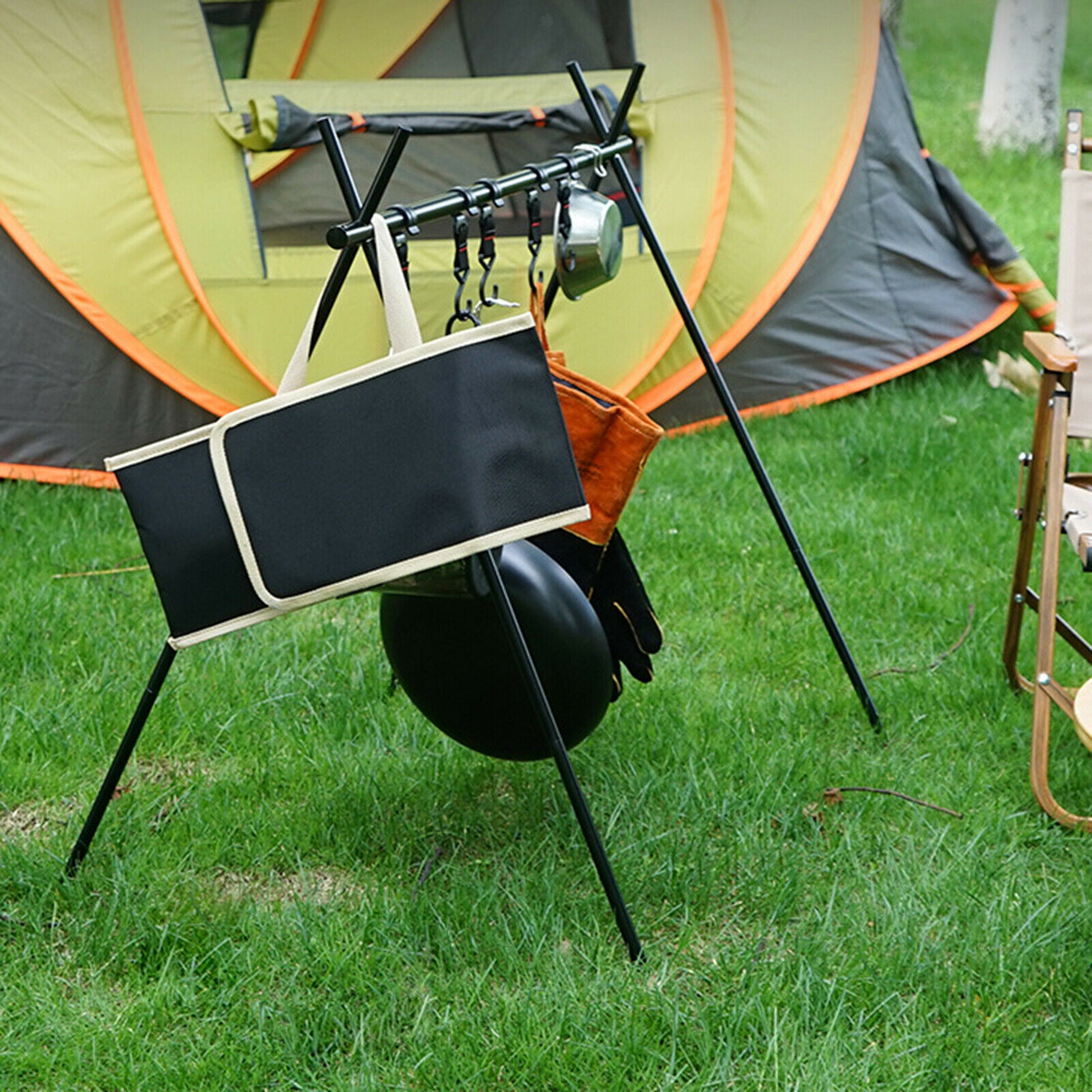 Tent Stakes Storage Bag Hammer Tools Organizer Pouch Stuff Sack Fishing