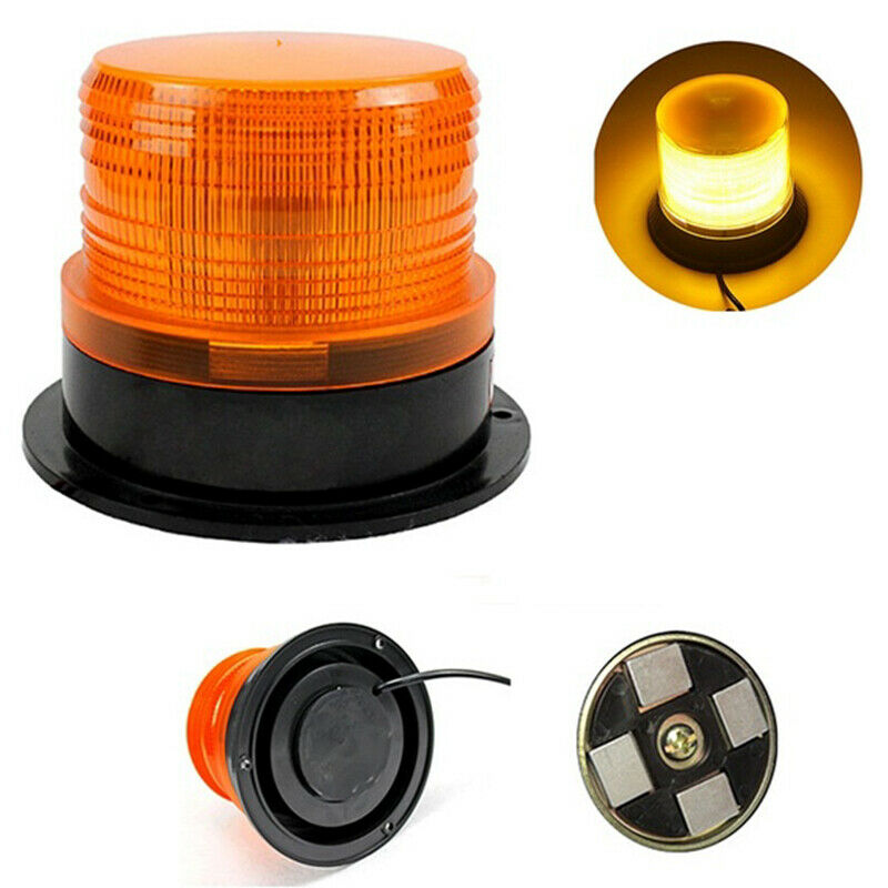 Amber 30LED Car Truck Warning Flash Light Beacon Strobe Emergency Lamp J XC